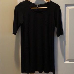 Eileen Fisher black tunic